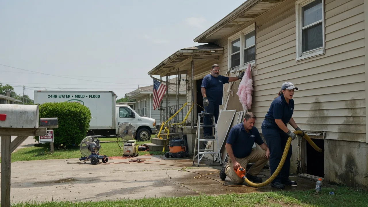 Water Damage Repair in Schnellville, IN near me